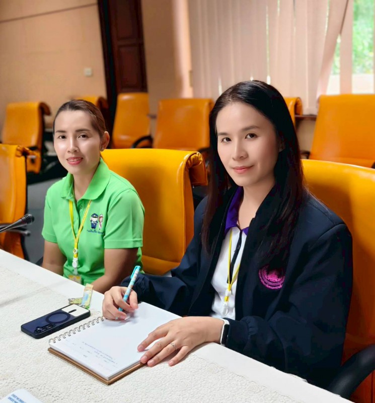 ให้การต้อนรับคณะอาจารย์ นักเรียนพยาบาล  วิทยาลัยพยาบาลกองทัพบก เขาฝึกปฏิบัติงาน