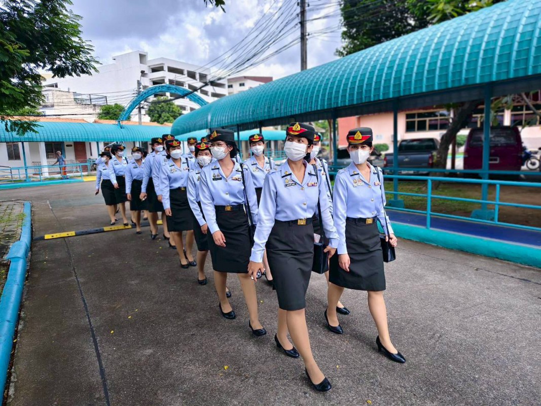 ให้การต้อนรับคณะอาจารย์ นักเรียนพยาบาล  วิทยาลัยพยาบาลกองทัพบก เขาฝึกปฏิบัติงาน