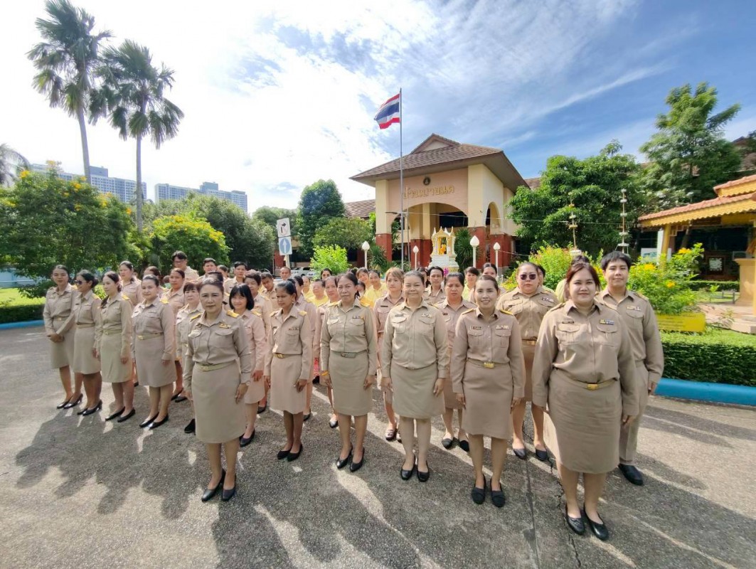 จัดพิธีสักการะ พร้อมเปลี่ยนผ้าสไบ ห่มองค์พระประชาบดี  ณ ศพส.บ้านบางแค
