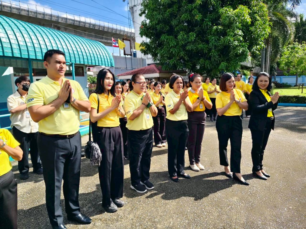 ให้การต้อนรับ อธิบดีกรมกิจการผู้สูงอายุ และคณะผู้บริหาร ตรวจเยี่ยมการดำเนินงานของศูนย์ฯ