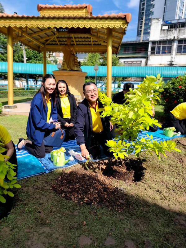 ผส. ร่วมใจปลูกต้นไม้ เพิ่มพื้นที่สีเขียว เนื่องในวันต้นไม้ ประจำปีของชาติ พ.ศ. 2568