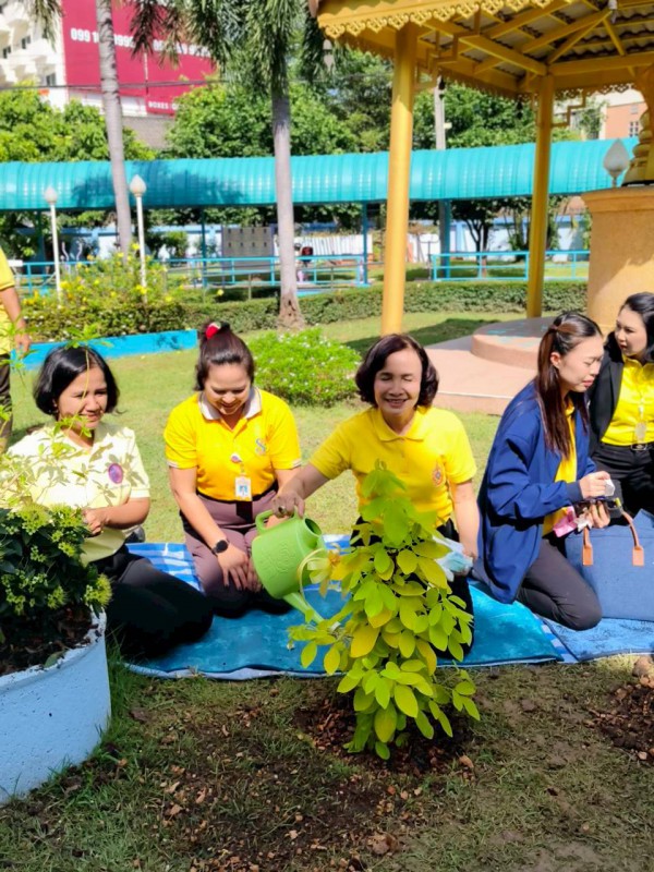 ผส. ร่วมใจปลูกต้นไม้ เพิ่มพื้นที่สีเขียว เนื่องในวันต้นไม้ ประจำปีของชาติ พ.ศ. 2568