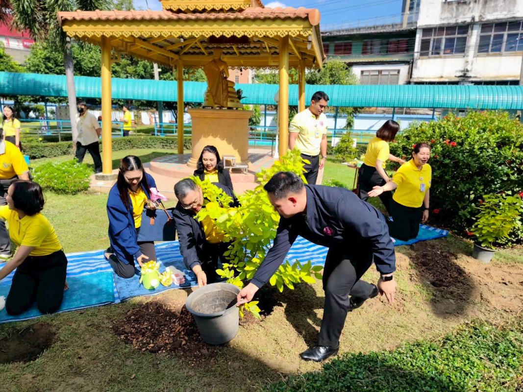 ผส. ร่วมใจปลูกต้นไม้ เพิ่มพื้นที่สีเขียว เนื่องในวันต้นไม้ ประจำปีของชาติ พ.ศ. 2568