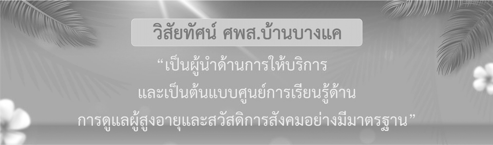 วิสัยทัศน์